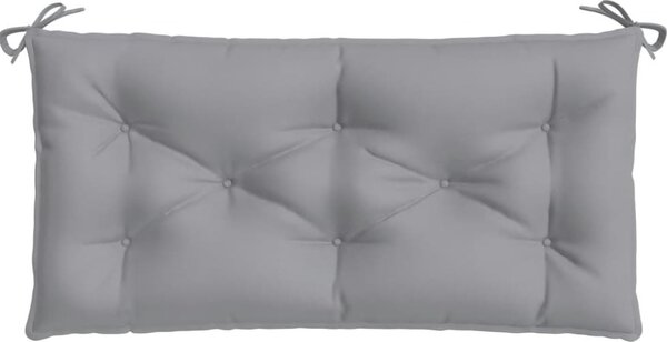 VidaXL Podušky na zahradní lavici 2 ks látka oxford [361660] Barva: antracitová, Velikost: 120 x 50 x 7 cm