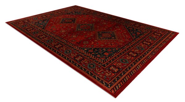 Koberec KASHQAI 4345 300 orientální / rám, bordó