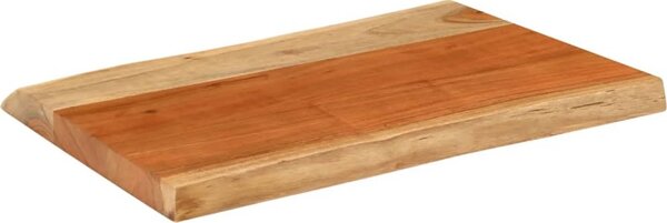 VidaXL Stolní deska živá hrana, 38 mm [370633] Barva: Akáciové dřevo (přírodní), Velikost: 70 x 60 cm