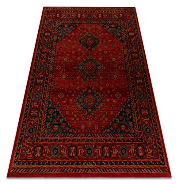 Koberec KASHQAI 4345 300 orientální / rám, bordó