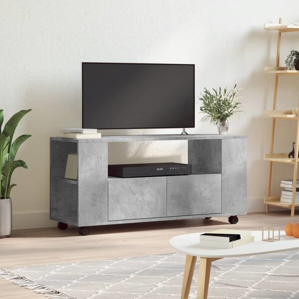 VidaXL TV skříňka 102 x 34,5 x 43 cm kompozitní dřevo [833747] Barva: Bílá