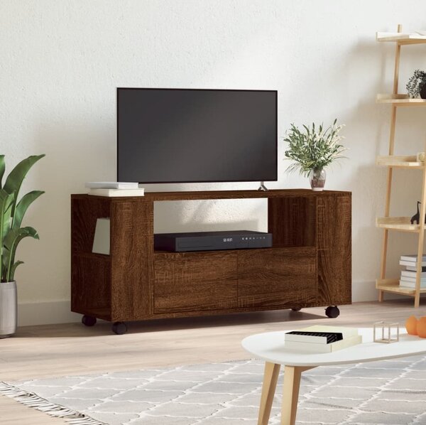 VidaXL TV skříňka 102 x 34,5 x 43 cm kompozitní dřevo [833747] Barva: Bílá