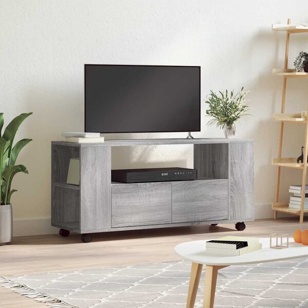 VidaXL TV skříňka 102 x 34,5 x 43 cm kompozitní dřevo [833747] Barva: Bílá