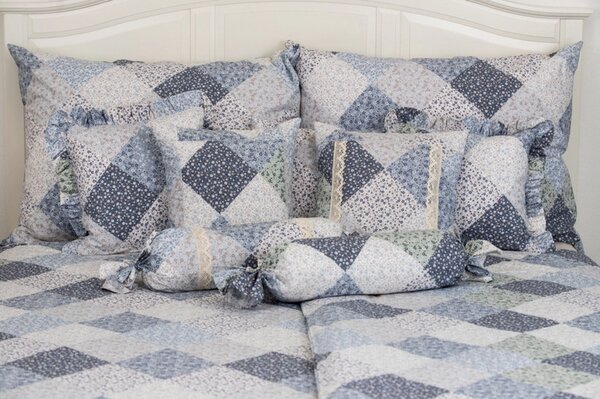 Bavlněné povlečení POMNĚNKOVÝ PATCHWORK - 140/200 + 70/90
