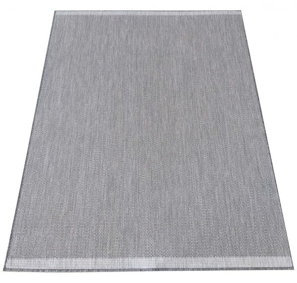 Makro Abra Kusový koberec sysalový oboustranný ZARA 14 šedý Rozměr: 80x150 cm