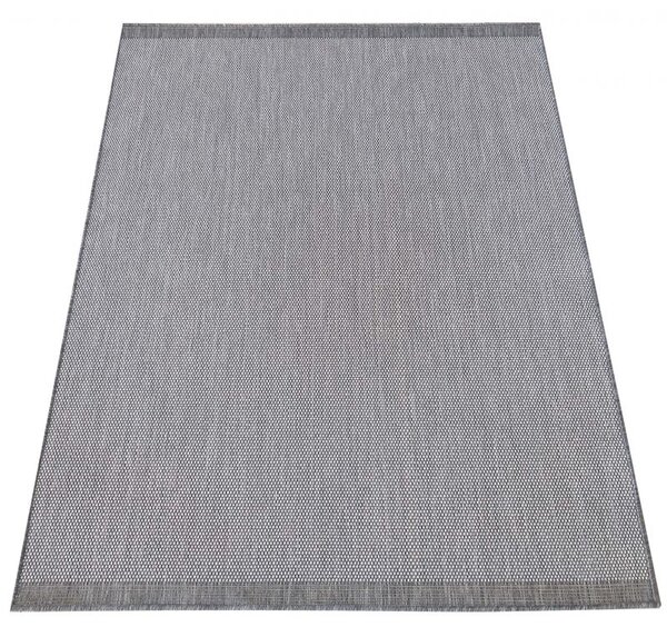 Makro Abra Kusový koberec sysalový oboustranný ZARA 14 šedý Rozměr: 80x150 cm