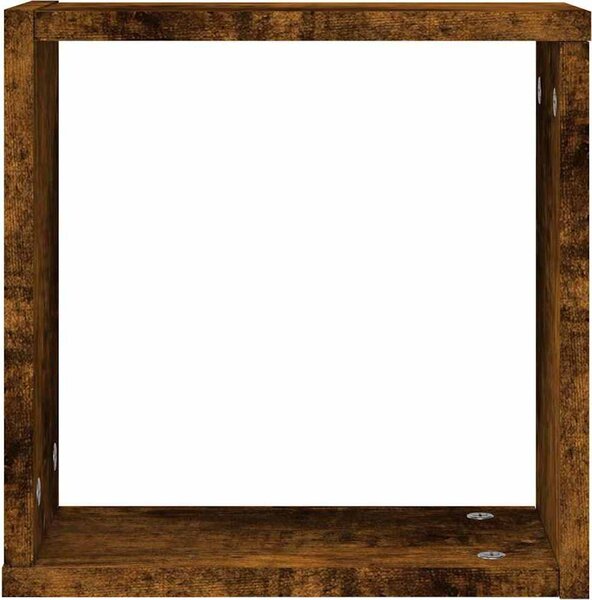 VidaXL Nástěnné police kostky [815880] Barva: Bílá, Velikost: 80 x 15 x 26.5 cm