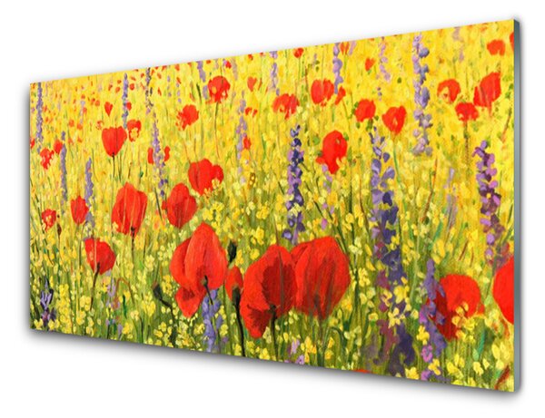Akrylový obraz Květiny Rostlina Příroda 100x50 cm