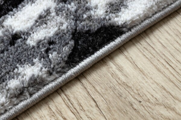 Koberec COZY 8871 Marble šedý