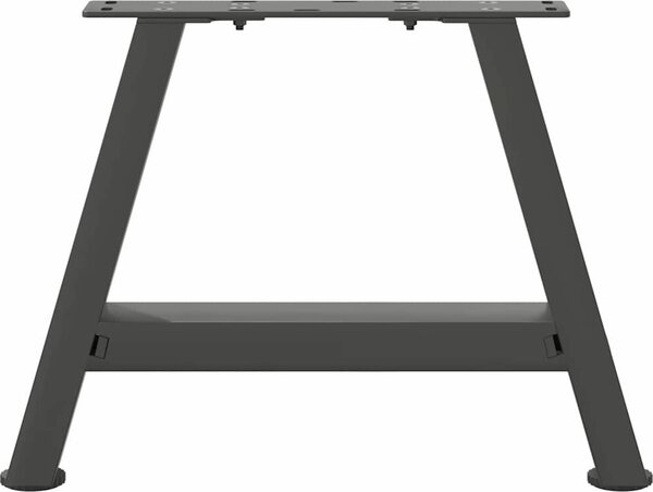 VidaXL Nohy k jídelnímu stolu ve tvaru A, 2 ks, , , ocel [4012810] Barva: Černá, Velikost: 80 x (72-73) cm
