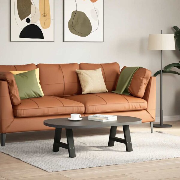 VidaXL Nohy k jídelnímu stolu ve tvaru A, 2 ks, , , ocel [4012810] Barva: Černá, Velikost: 80 x (72-73) cm