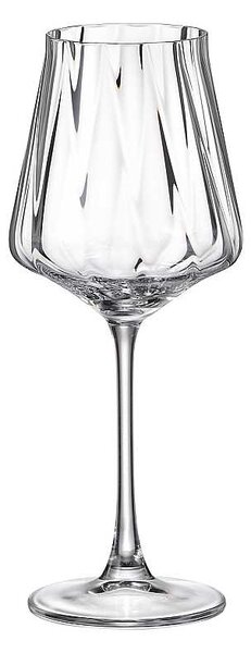 Crystal Bohemia Cettia optic sklenice na víno 480 ml 6 ks