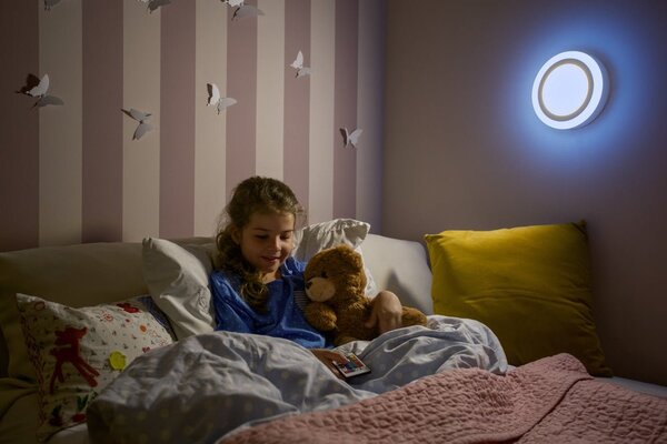 Stmívatelné LED RGBW světlo COLOR + WHITE ROUND 18W 200