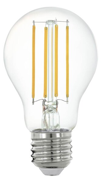 LED stmívatelná filamentová retro žárovka, E27, A60, 6W, teplá bílá