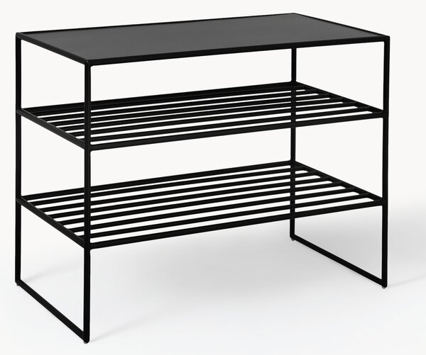 Kovový botník Bench