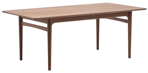 Ořechový rozkládací jídelní stůl Kave Home Elan 200/260 x 100 cm