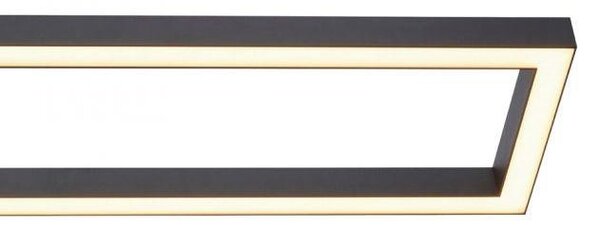 Paul Neuhaus Stropní LED svítidlo PURE-LINES, 42W, 110x30 cm, CCT 2700-5000K Barva: Antracit