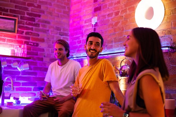 Chytré WiFi LED stropní světlo DONUT, nastavitelná bílá
