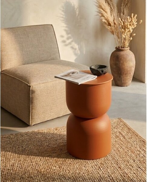 Odkládací stolek PETIT pr. 31 cm oranžová