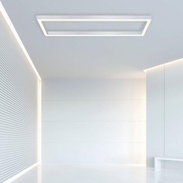 Paul Neuhaus Stropní LED svítidlo PURE-LINES, 42W, 110x30 cm, CCT 2700-5000K Barva: Antracit