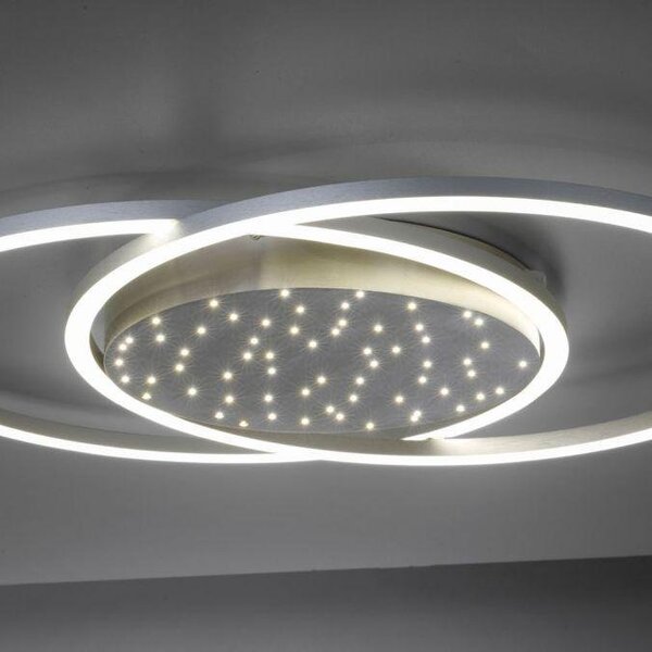 Paul Neuhaus Stropní LED svítidlo YUKI, 48W, v. 66,8 cm, CCT 2700-5000K