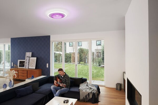 Chytré WiFi LED stropní světlo RUMOR, nastavitelná bílá