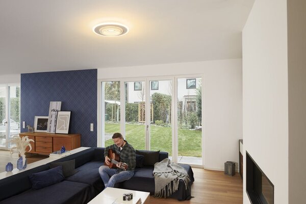 Chytré WiFi LED stropní světlo RUMOR, nastavitelná bílá