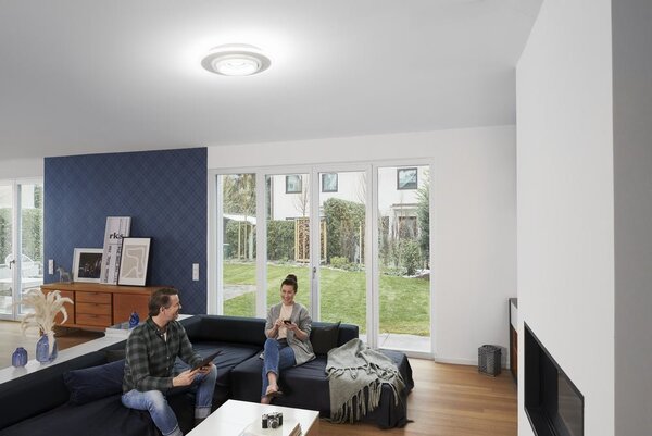 Chytré WiFi LED stropní světlo RUMOR, nastavitelná bílá