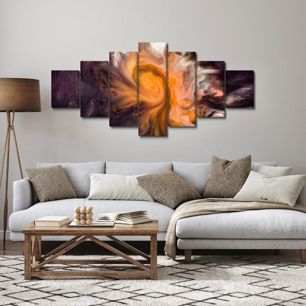 Abstraktní obraz - vesmír (210x100 cm)