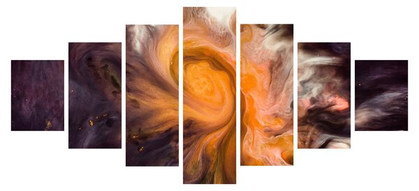 Abstraktní obraz - vesmír (210x100 cm)