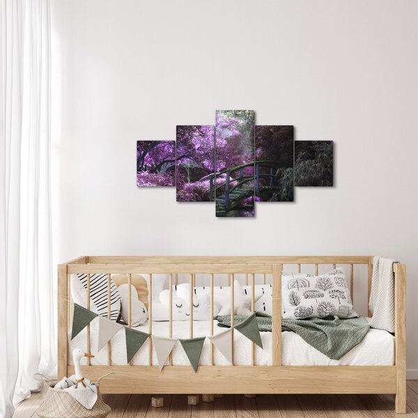 Obraz - Mystická zahrada (125x70 cm)