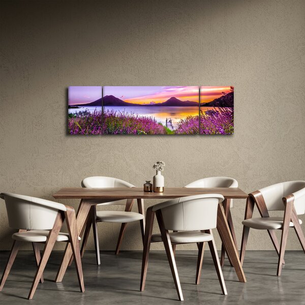Obraz jezera (170x50 cm)
