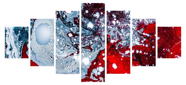 Abstraktní obraz (210x100 cm)