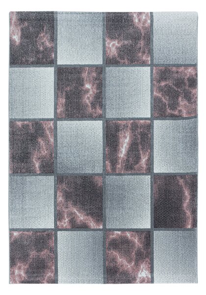 Ayyildiz Kusový koberec OTTAWA 4201, Růžová Rozměr koberce: 140 x 200 cm