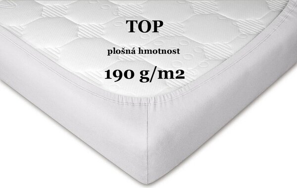 Prostěradlo jersey stříbrná - 100/200/20
