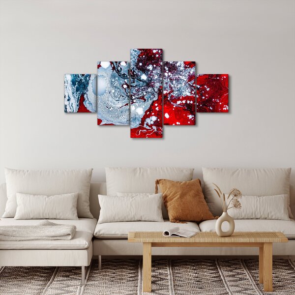 Abstraktní obraz (125x70 cm)