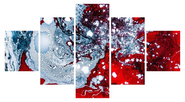 Abstraktní obraz (125x70 cm)
