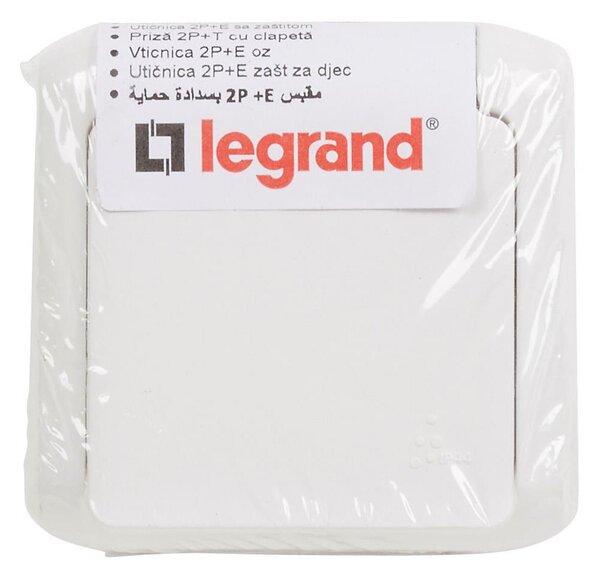 Legrand - Nástěnná zásuvka domovní 250V/16A FORIX IP44 bílá