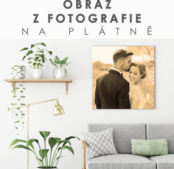 Obraz z fotografie - ČTVEREC - různé rozměry