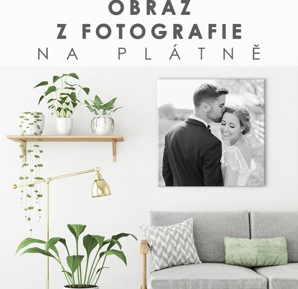 Obraz z fotografie - ČTVEREC - různé rozměry