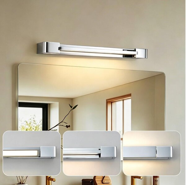 Brilagi - LED Koup. osvět. zrcadla AQUA LINE LED/12W/230V 45 cm IP44 lesklý chr