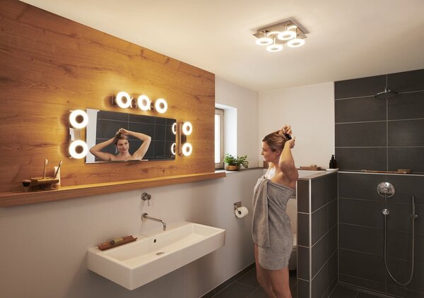 Chytré WiFi LED nástěnné světlo WAVE 200, nastavitelná bílá