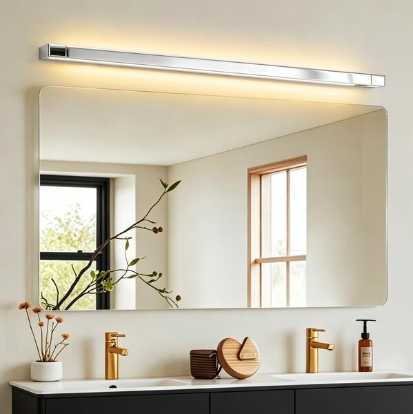 Brilagi - LED Koup. osvět. zrcadla AQUA LINE LED/36W/230V 120 cm IP44 lesklý chr