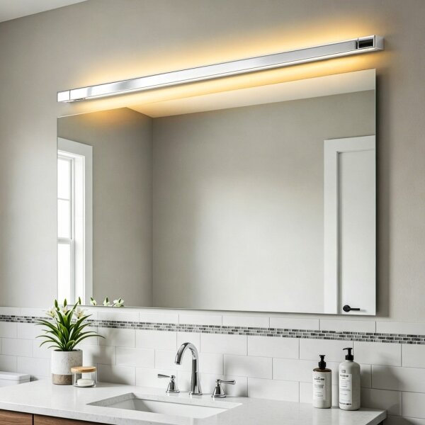 Brilagi - LED Koup. osvět. zrcadla AQUA LINE LED/36W/230V 120 cm IP44 lesklý chr