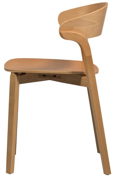 WOOOD Dřevěná jídelní židle Cras