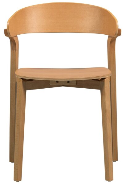 WOOOD Dřevěná jídelní židle Cras