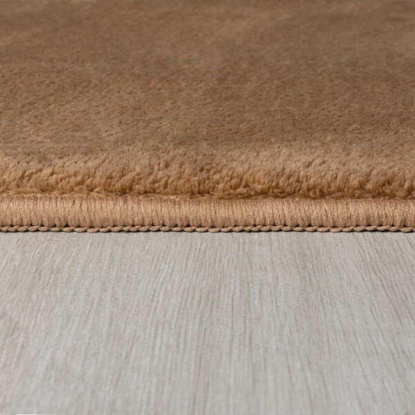 Flair Rugs, Kusový koberec Softie Camel, 200x290, hnědá, ložnice