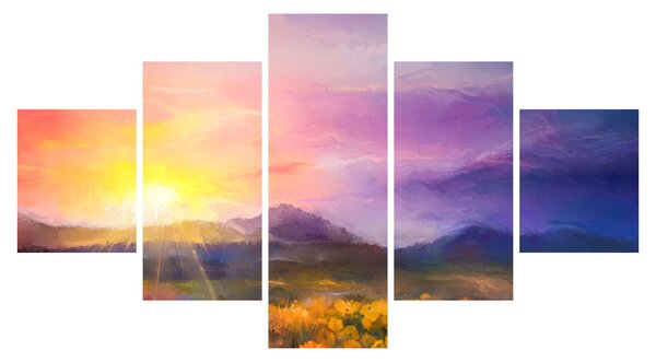 Obraz - Za svítání (125x70 cm)