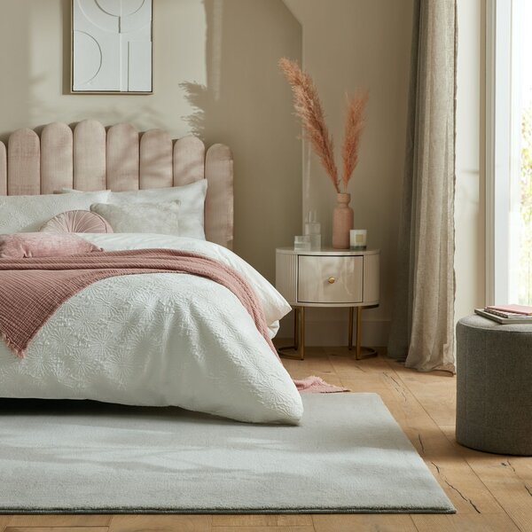 Flair Rugs, Kusový koberec Softie Stone, 60x110, šedá, ložnice