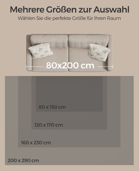 Koberec RUTSCH šedý